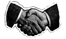 Handshake collage